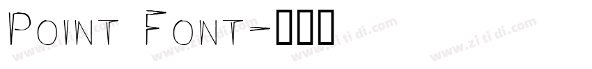 Point Font字体转换
